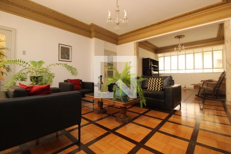 Sala  de apartamento à venda com 5 quartos, 290m² em Centro, Belo Horizonte