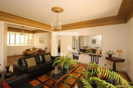 Sala  de apartamento à venda com 5 quartos, 290m² em Centro, Belo Horizonte