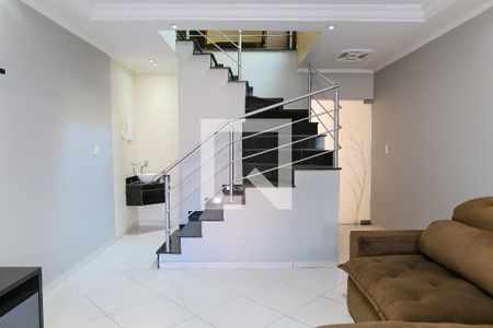 Sala de casa à venda com 3 quartos, 137m² em Vila Francisco Matarazzo, Santo André