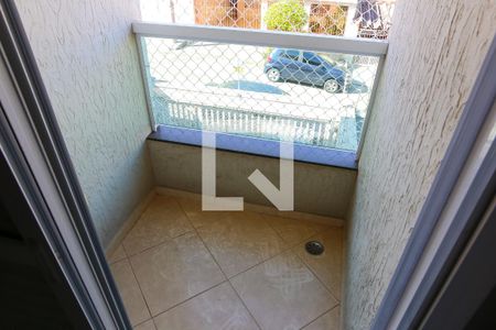 Varanda da Suite 3 de casa à venda com 3 quartos, 137m² em Vila Francisco Matarazzo, Santo André