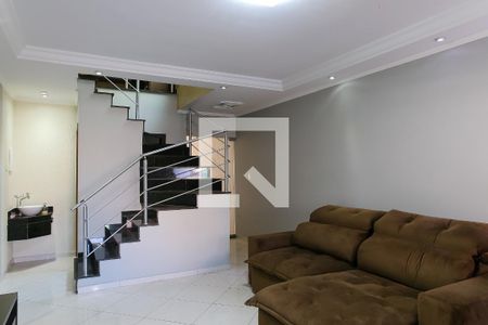 Sala de casa à venda com 3 quartos, 137m² em Vila Francisco Matarazzo, Santo André