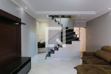 Sala de casa à venda com 3 quartos, 137m² em Vila Francisco Matarazzo, Santo André