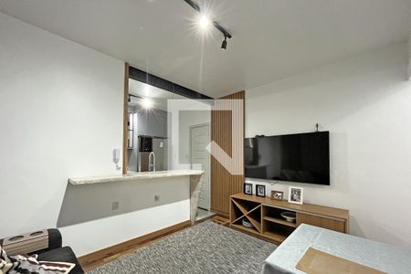 Sala de apartamento à venda com 2 quartos, 60m² em Menino Deus, Porto Alegre