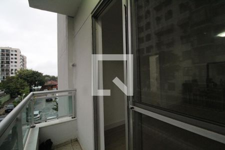 Varanda da Sala de apartamento para alugar com 2 quartos, 72m² em Barra da Tijuca, Rio de Janeiro