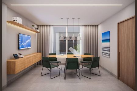 Apartamento para alugar com 146m², 2 quartos e 1 vagaÁrea comum - Sala de Reunião