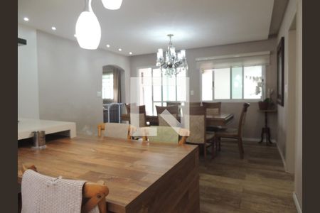 Sala de Jantar e Cozinha de casa à venda com 4 quartos, 250m² em Brooklin Paulista, São Paulo