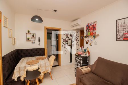 Sala de apartamento para alugar com 2 quartos, 63m² em Industrial, Novo Hamburgo