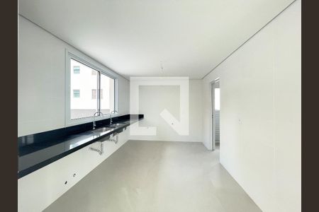 Cozinha de apartamento à venda com 4 quartos, 315m² em Castelo, Belo Horizonte