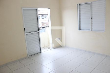 Suíte 1 de casa para alugar com 2 quartos, 88m² em Parque Sao Vicente, São Vicente