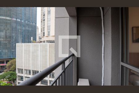 Varanda de kitnet/studio à venda com 1 quarto, 24m² em República, São Paulo