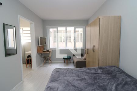Sala/Quarto de kitnet/studio para alugar com 1 quarto, 23m² em Praia de Belas, Porto Alegre