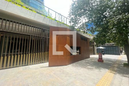 Studio para alugar com 34m², 1 quarto e sem vaga Studio para alugar com 34m², 1 quarto e sem vagaFachada