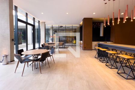 Studio para alugar com 34m², 1 quarto e sem vaga Studio para alugar com 34m², 1 quarto e sem vagaÁrea comum - Salão de Festas