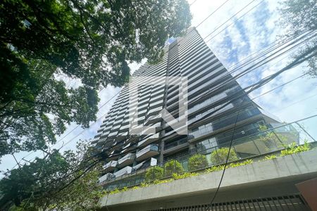 Studio para alugar com 34m², 1 quarto e sem vaga Studio para alugar com 34m², 1 quarto e sem vagaFachada