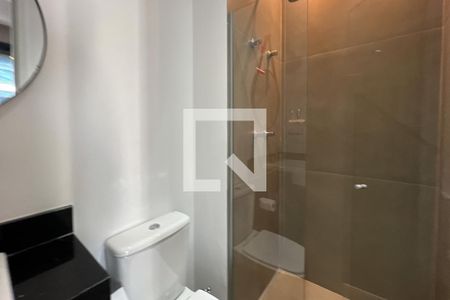 Studio para alugar com 34m², 1 quarto e sem vaga Studio para alugar com 34m², 1 quarto e sem vagaBanheiro