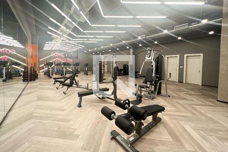 Studio para alugar com 34m², 1 quarto e sem vaga Studio para alugar com 34m², 1 quarto e sem vagaÁrea comum - Academia