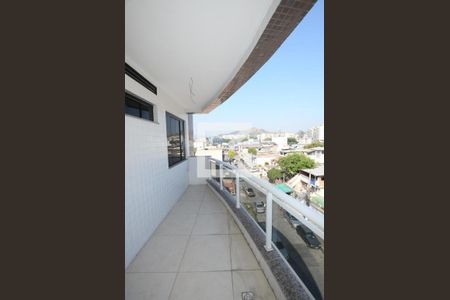 Varanda da Sala de apartamento para alugar com 2 quartos, 70m² em Bento Ribeiro, Rio de Janeiro