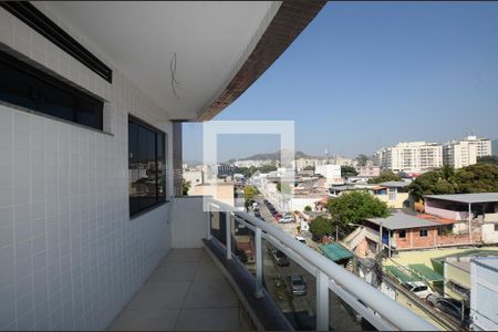 Varanda da Sala de apartamento para alugar com 2 quartos, 70m² em Bento Ribeiro, Rio de Janeiro