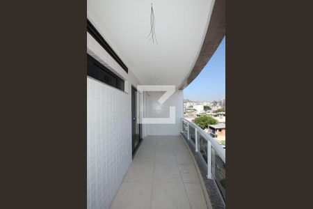 Varanda da Sala de casa de condomínio para alugar com 2 quartos, 70m² em Bento Ribeiro, Rio de Janeiro