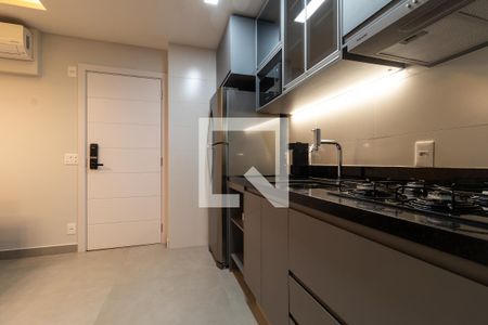 Cozinha de kitnet/studio à venda com 1 quarto, 48m² em Pinheiros, São Paulo