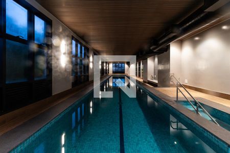 Área comum - Piscina de kitnet/studio à venda com 1 quarto, 48m² em Pinheiros, São Paulo