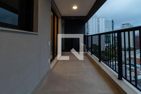Terraço de kitnet/studio à venda com 1 quarto, 48m² em Pinheiros, São Paulo