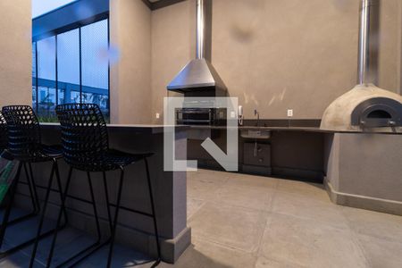 Área comum - Churrasqueira de kitnet/studio à venda com 1 quarto, 48m² em Pinheiros, São Paulo