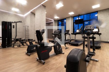 Studio à venda com 48m², 1 quarto e 1 vaga Studio à venda com 48m², 1 quarto e 1 vagaAcademia