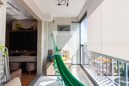 Varanda da Sala de apartamento à venda com 2 quartos, 50m² em Vila Yolanda, Osasco