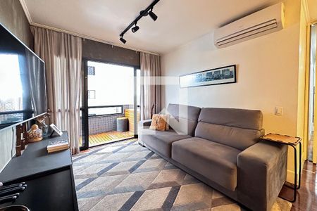 Sala de apartamento para alugar com 3 quartos, 97m² em Barra Funda, São Paulo