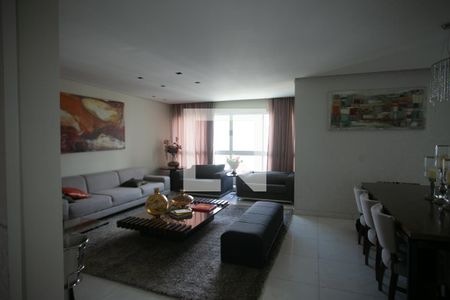 Sala de apartamento para alugar com 4 quartos, 210m² em Belvedere, Belo Horizonte