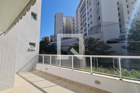 Varanda  de apartamento para alugar com 3 quartos, 181m² em Buritis, Belo Horizonte