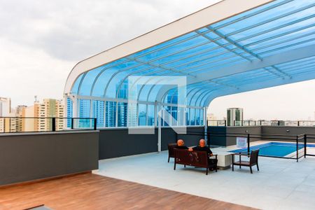 Solarium de kitnet/studio para alugar com 1 quarto, 26m² em Santana, São Paulo