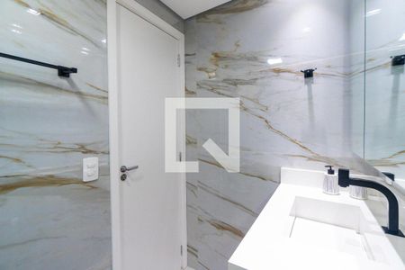 Apartamento para alugar com 33m², 1 quarto e sem vagaBanheiro da Suíte