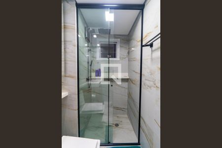 Apartamento para alugar com 33m², 1 quarto e sem vagaBanheiro da Suíte