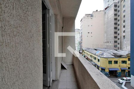 Varanda de apartamento para alugar com 1 quarto, 38m² em Santa Ifigênia, São Paulo