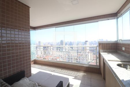Varanda  de apartamento à venda com 2 quartos, 62m² em Vila Dom Pedro Ii, São Paulo
