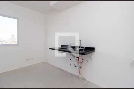 Cozinha de apartamento à venda com 1 quarto, 25m² em Belenzinho, São Paulo