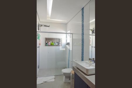 Banheiro da Suíte de casa à venda com 3 quartos, 183m² em Assunção, São Bernardo do Campo