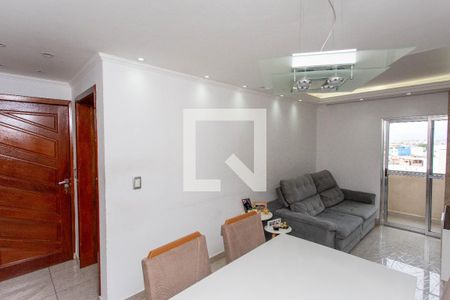 Sala de apartamento à venda com 2 quartos, 56m² em Campanário, Diadema
