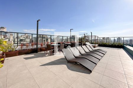 Studio para alugar com 26m², 1 quarto e sem vagaPiscina