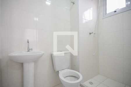 Banheiro de apartamento à venda com 1 quarto, 22m² em Vila Nova das Belezas, São Paulo