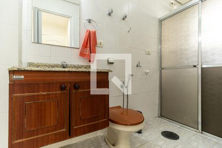 Banheiro de kitnet/studio à venda com 1 quarto, 32m² em Vila Buarque, São Paulo