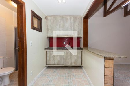 Cozinha de casa para alugar com 2 quartos, 55m² em Santa Cândida, Curitiba