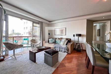 Sala de apartamento à venda com 3 quartos, 105m² em Perdizes, São Paulo