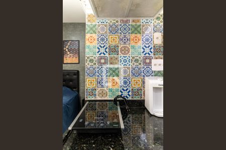 Studio à venda com 26m², 1 quarto e 1 vagaCozinha - Cooktop