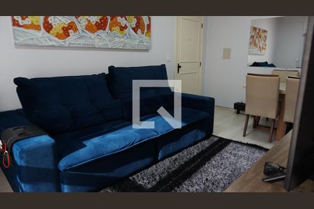 Sala de apartamento à venda com 1 quarto, 51m² em Hamburgo Velho, Novo Hamburgo