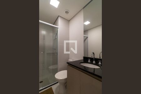 Banheiro de kitnet/studio à venda com 1 quarto, 18m² em Perdizes, São Paulo