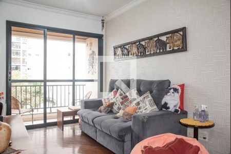 Sala de apartamento à venda com 3 quartos, 71m² em Chácara Inglesa, São Paulo