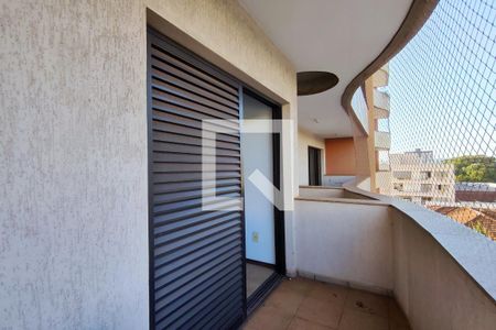 Apartamento para alugar com 130m², 4 quartos e 1 vagaSacada do Quarto Suíte 